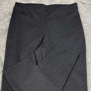 Tribal Charcoal Textured Skinny Pants